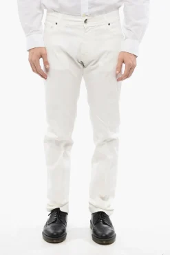 ID LUXURY DENIM Jeans Ricamati Ton-sur-ton>Corneliani New