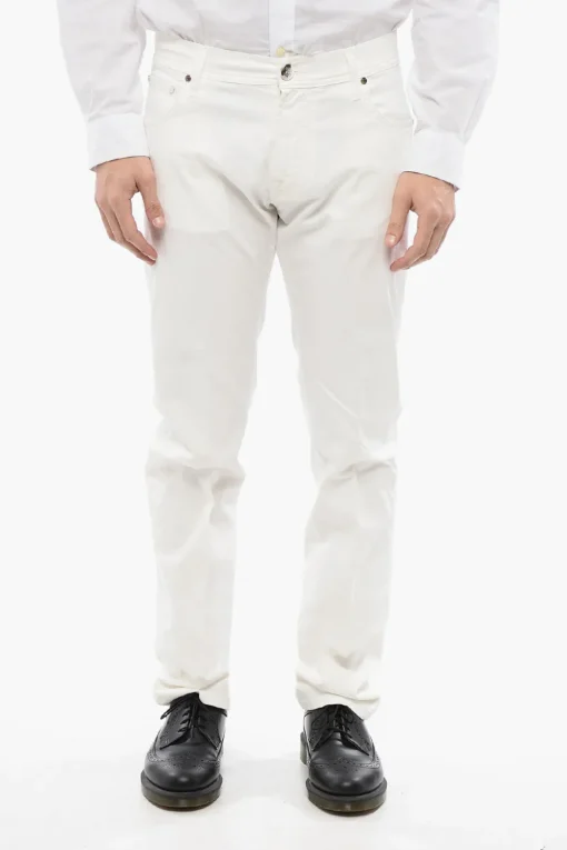 ID LUXURY DENIM Jeans Ricamati Ton-sur-ton>Corneliani New
