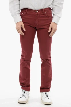 ID LUXURY DENIM Jeans Ricamati Ton-sur-ton>Corneliani Discount