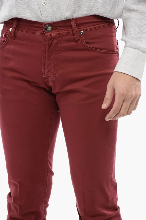 ID LUXURY DENIM Jeans Ricamati Ton-sur-ton>Corneliani Discount