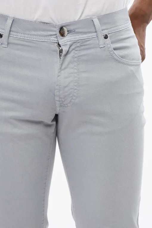 Sale ID LUXURY DENIM Jeans Ricamati Ton-sur-ton Uomo Pantaloni