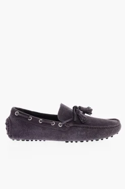 ID Mocassini Da Barca In Suede Con Nappine></noscript>Corneliani Discount