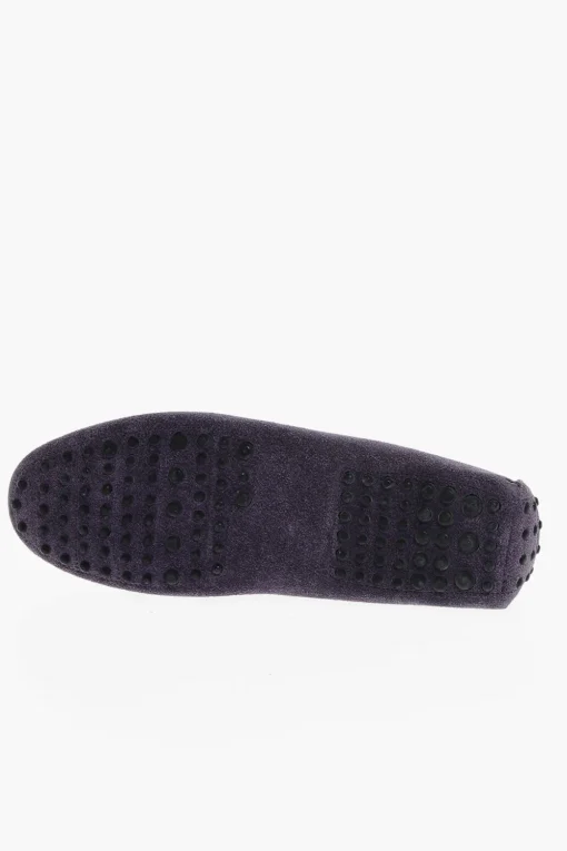 ID Mocassini Da Barca In Suede Con Nappine>Corneliani Discount