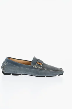ID Mocassini Driving in Camoscio a Tinta Unita></noscript>Corneliani Sale