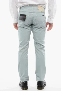 ID Pantaloni 5 Tasche in Cotone Stretch>Corneliani Outlet