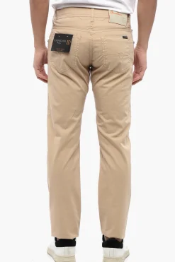 ID Pantaloni 5 Tasche in Cotone Stretch con Passanti>Corneliani Online