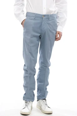 ID Pantaloni Chino con Motivo a Righe>Corneliani Clearance