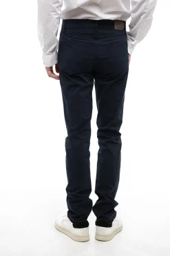 Sale ID Pantaloni Chino con Patch in Suede Uomo Pantaloni