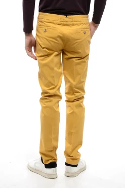 ID Pantaloni Chino in Cotone Stretch con Passanti>Corneliani Online