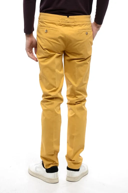 ID Pantaloni Chino in Cotone Stretch con Passanti>Corneliani Online