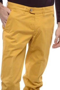 ID Pantaloni Chino in Cotone Stretch con Passanti></noscript>Corneliani Online