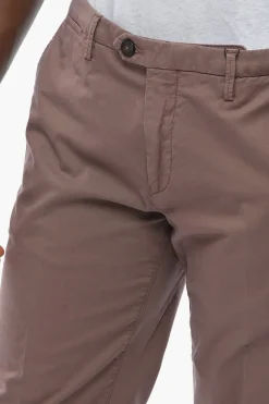 Clearance ID Pantaloni in Cotone Stretch Uomo Pantaloni