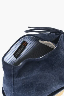 ID Polacchine in Camoscio a Tinta Unita con Suole Crepe></noscript>Corneliani Discount