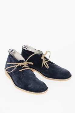 ID Polacchine in Camoscio con Suola Crepe>Corneliani Best
