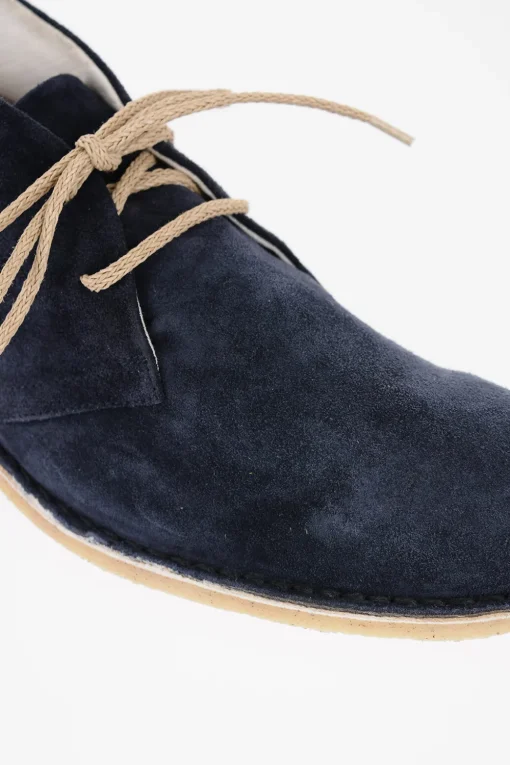 ID Polacchine in Camoscio con Suola Crepe>Corneliani Best