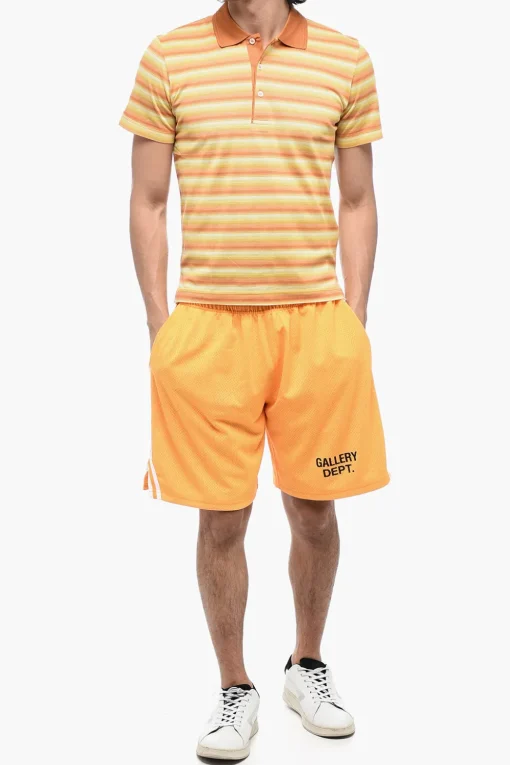 ID Polo A maniche Corte Con Stampa a Righe>Corneliani Hot