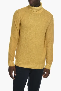 ID Pullover a Collo Alto in Lana Vergine Aran>Corneliani Discount