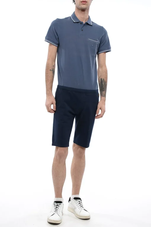 ID Shorts Skinny in Cotone Garzato>Corneliani Online