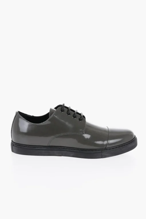 ID Sneakers Basse In Pelle Lucida>Corneliani New