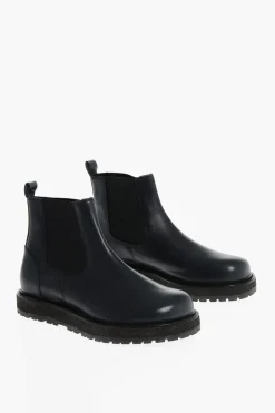 ID Stivaletti Chelsea in Pelle>Corneliani New