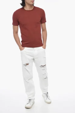 Best ID T-shirt A Maniche Corte Girocollo Uomo T-Shirt