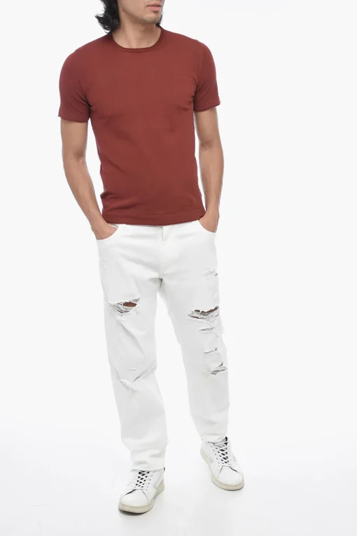 Best ID T-shirt A Maniche Corte Girocollo Uomo T-Shirt