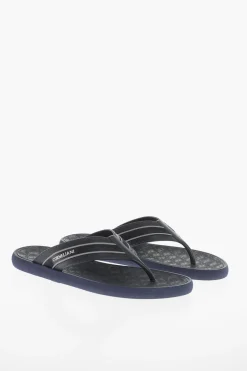 Infradito In Gomma Logate>Corneliani Sale