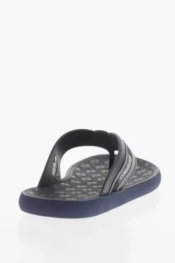 Infradito In Gomma Logate>Corneliani Sale