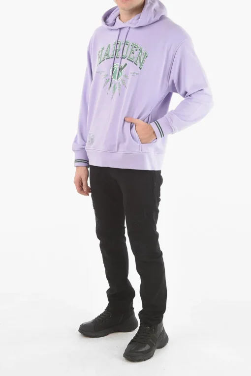 Hot JAMES HARDEN x Felpa Easy Fit con Capuccio e Logo Stampato Uomo Felpe