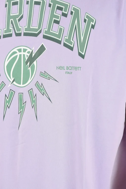 JAMES HARDEN x T-Shirt Girocollo con Logo Stampato>Neil Barrett Online