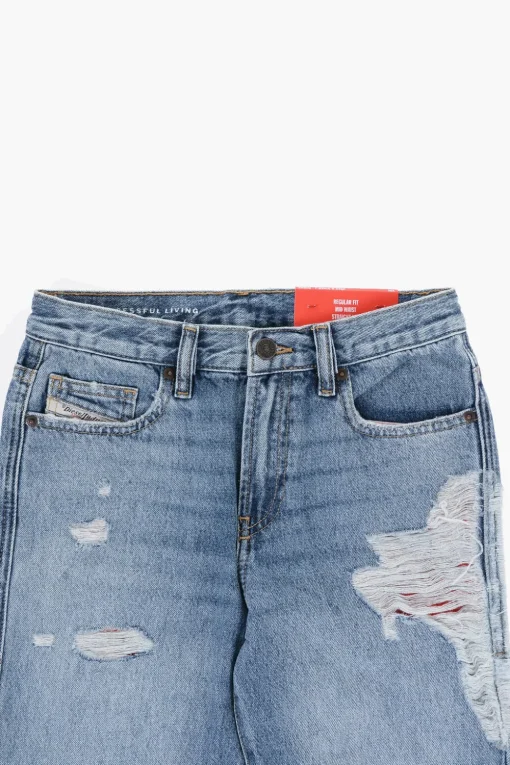 Discount Jeans 2020 D-VIKER-J Regular Fit a Gamba Dritta Bambino Abbigliamento