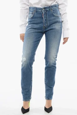 Jeans 642 Fit in Denim Lavaggio Mid 15cm>Dsquared2 Best