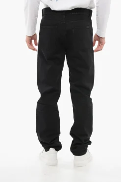 Online Jeans 5 Tasche Slim Fit con Passanti 21cm Uomo Jeans