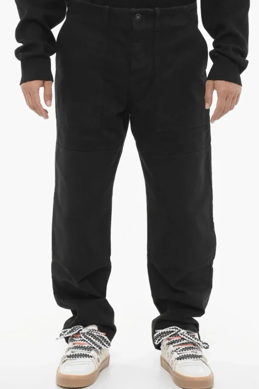 Jeans a Gamba Larga A Lavaggio Scuro 22cm>Marcelo Burlon Clearance
