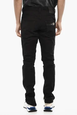 Jeans A Lavaggio Scuro ICON Con Dettaglio in Metallo>Dsquared2 Outlet