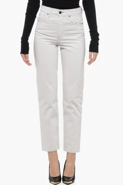 Clearance Jeans a Vita Alta in Denim Leggero 17cm Donna Jeans