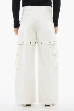 Jeans Baggy Fit Con Logo Ricamato>Off-White Online