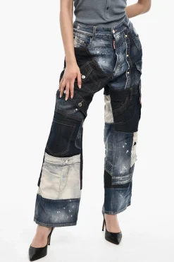 Jeans Baggy Fit Effetto Vintage>Dsquared2 New