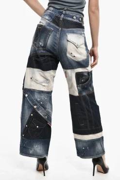 Jeans Baggy Fit Effetto Vintage>Dsquared2 New