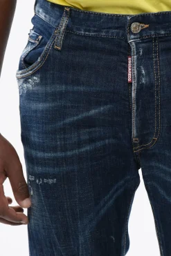Best Jeans BOB Distressed con Lavaggio Scuro Uomo Jeans