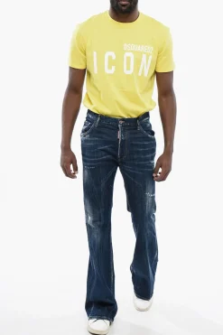 Best Jeans BOB Distressed con Lavaggio Scuro Uomo Jeans