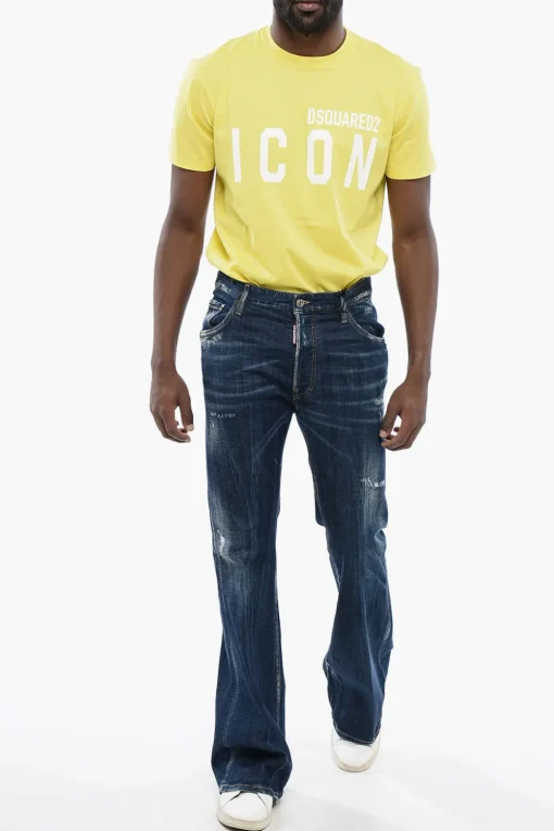 Best Jeans BOB Distressed con Lavaggio Scuro Uomo Jeans