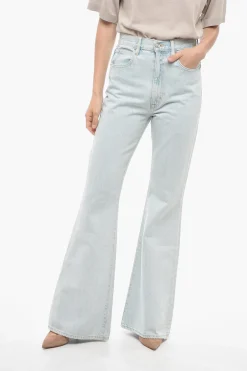 Jeans Boot Cut a Vita Alta 30cm>Slvrlake Online