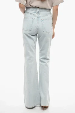 Jeans Boot Cut a Vita Alta 30cm>Slvrlake Online