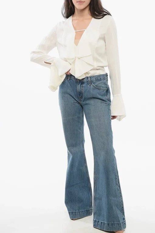 Jeans Boot Cut 70S A Vita Bassa 31cm>Re/Done Clearance