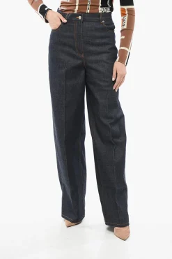 Jeans Bootcut con Lavaggio Scuro>Salvatore Ferragamo Outlet