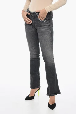 Online Jeans Bootcut D-EBBEY a Vita Bassa L.32 Donna Jeans
