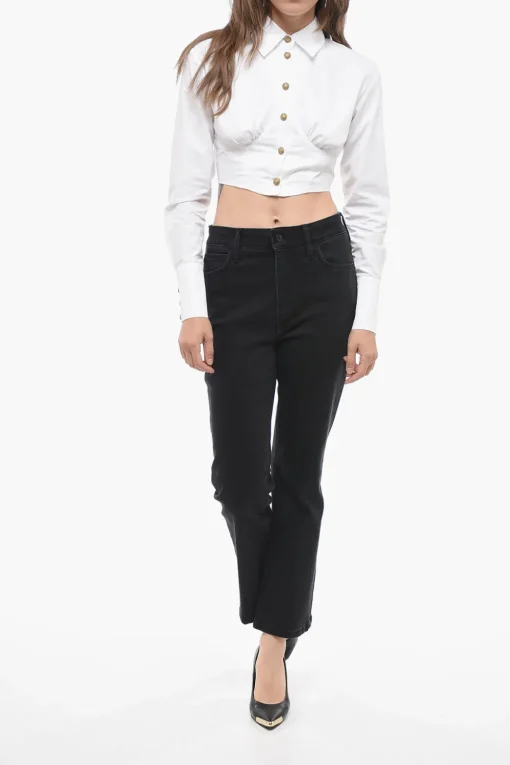 Jeans Bootcut SIMON in Denim Stretch 22cm>Anaii Outlet