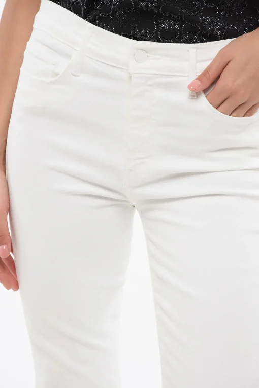 Jeans Bootcut THE WEEKENDER FRAY in Denim Stretch 25cm>Mother Discount