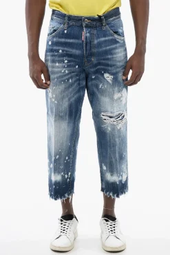 Sale Jeans BOSTON Distressed a Lavaggio Chiaro Uomo Jeans